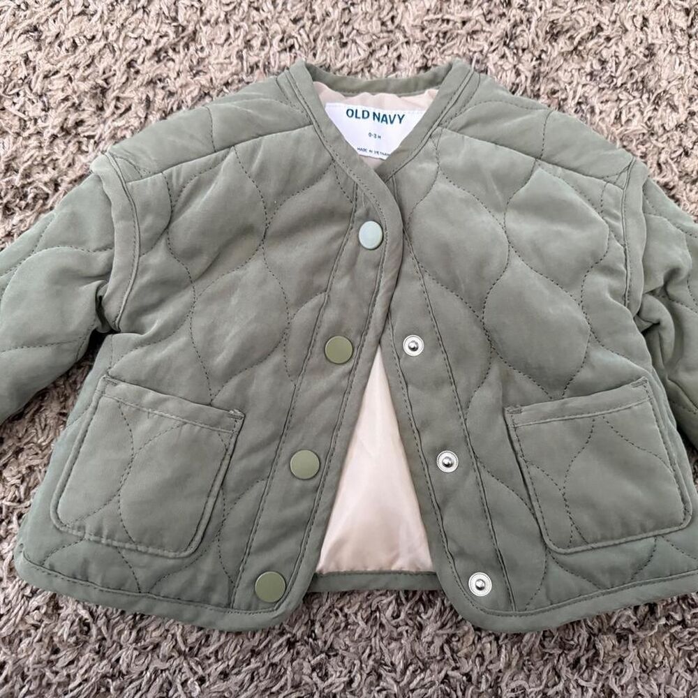 Old-navy kids Green and Khaki Jacket